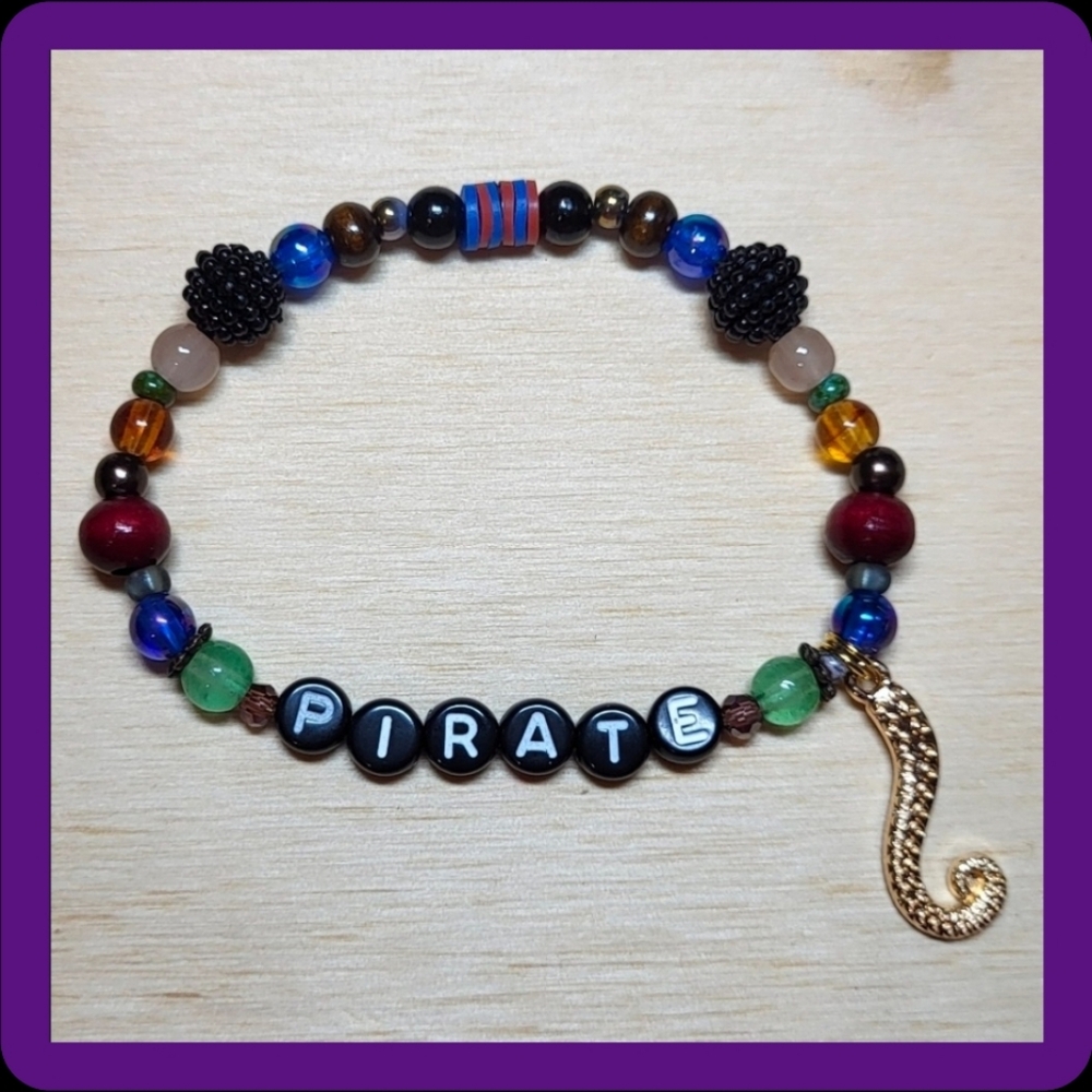 Pirates Of The Caribbean Friendship Bracelet, Size 7.25"